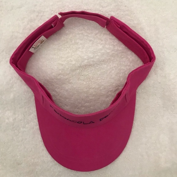 Shade Shack for Pensacola Beach Adjustable Pink Travel Visor - Picture 8 of 13